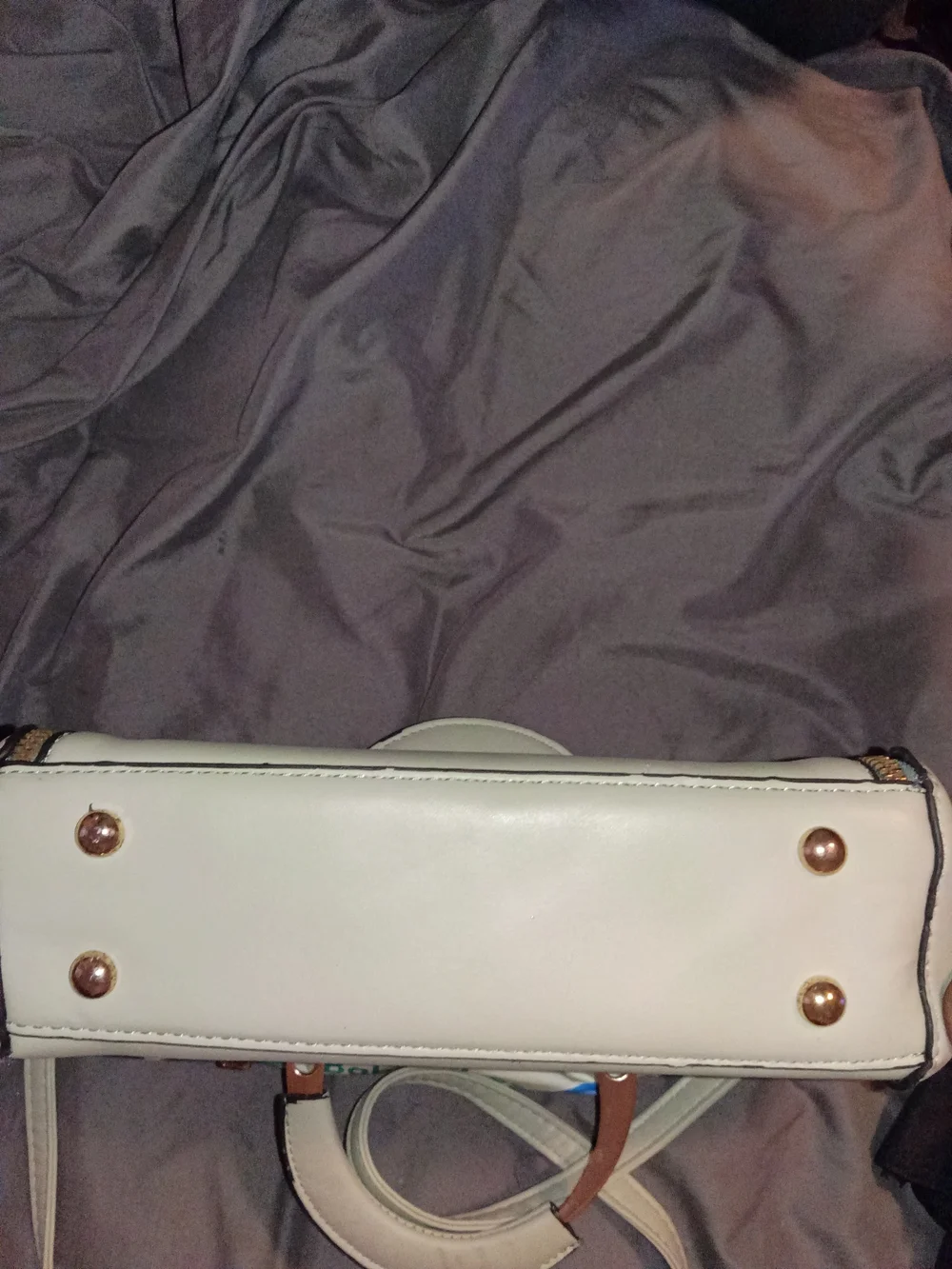 Mint Green Top-Handle Women’s Bag with Gold Hardware